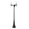 Z-Lite Laurent 3 Light Outdoor Post Mount Fixture, 30in. W x 100in. H, Black 597MP3-564P-BK - alternate 3
